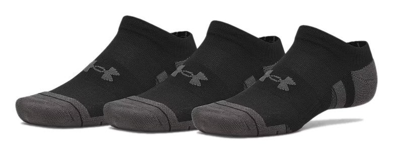 Under Armour Performance Tech No Show calcetines de hombre, 3pack, negro