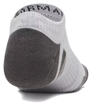 Under Armour Performance Tech No Show calcetines unisex, 3pack, mod gray/white/jet gray