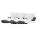 Under Armour Performance Tech No Show calcetines unisex, 3pack, blanco