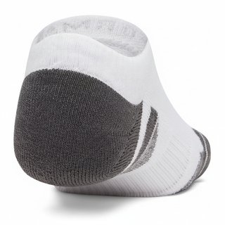 Under Armour Performance Tech No Show calcetines unisex, 3pack, blanco