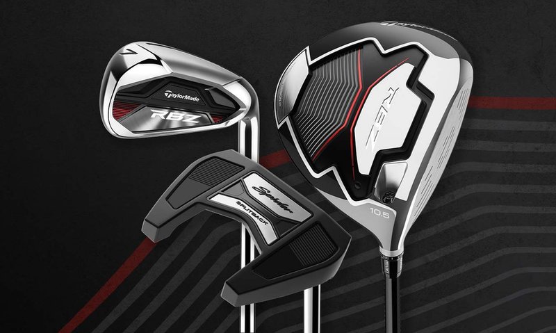 TaylorMade RBZ 2.0 11PC set de golf de hombre, acero, Stiff