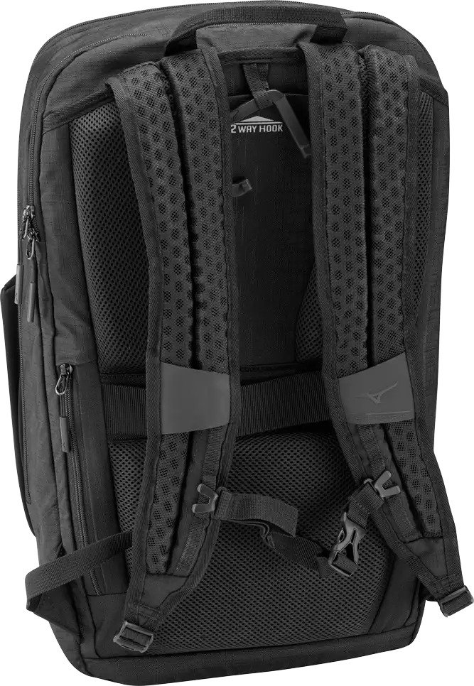 Mizuno Backpack 26 bolsa, negro