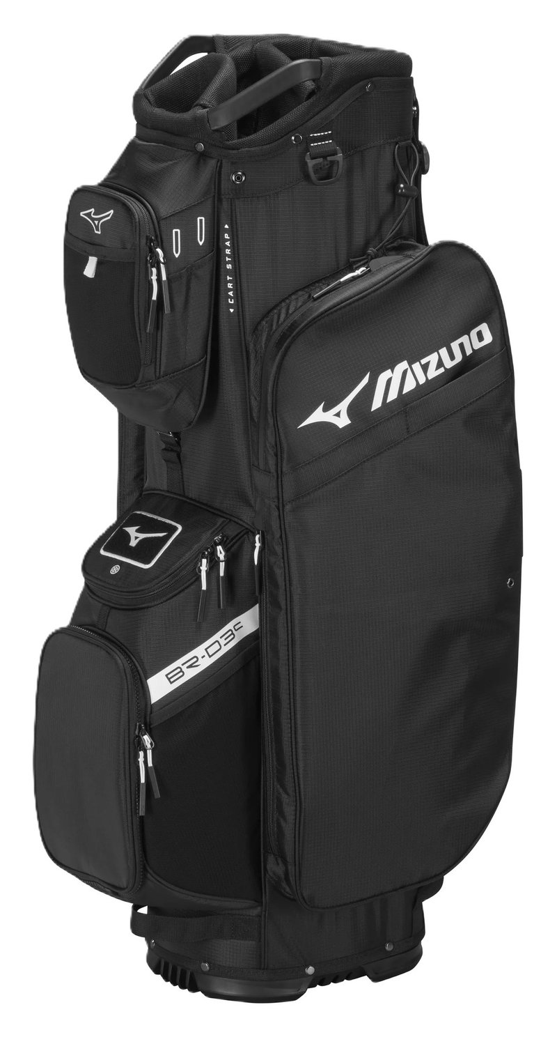 Mizuno 26 BR-D3 cart bag, negro/blanco