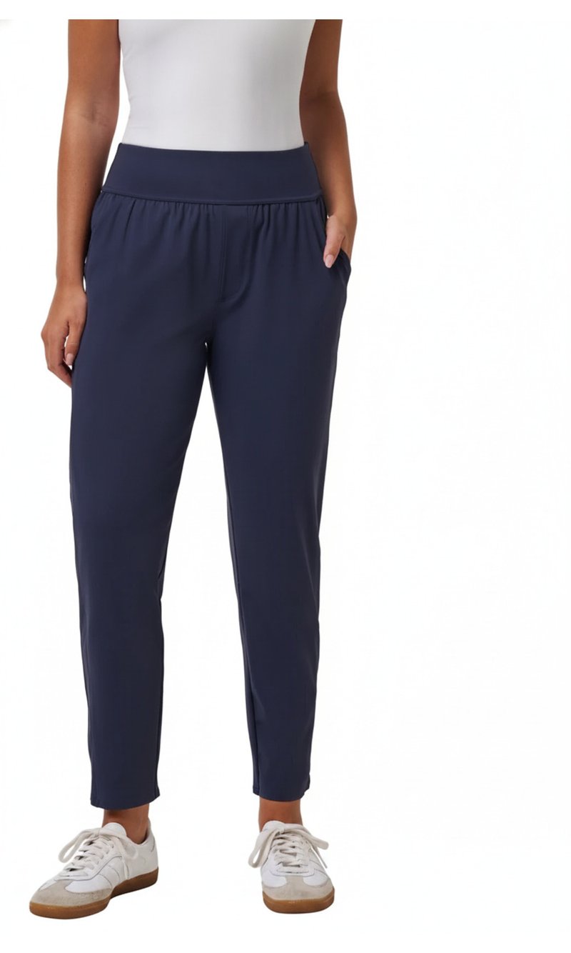 Travis Mathew Moveknit Resilience pantalones de mujer, navy blazer