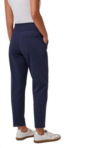 Travis Mathew Moveknit Resilience pantalones de mujer, navy blazer
