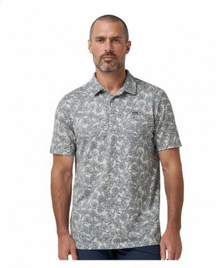 Travis Mathew Featherweight Sunbeam polo de hombre, italian sand