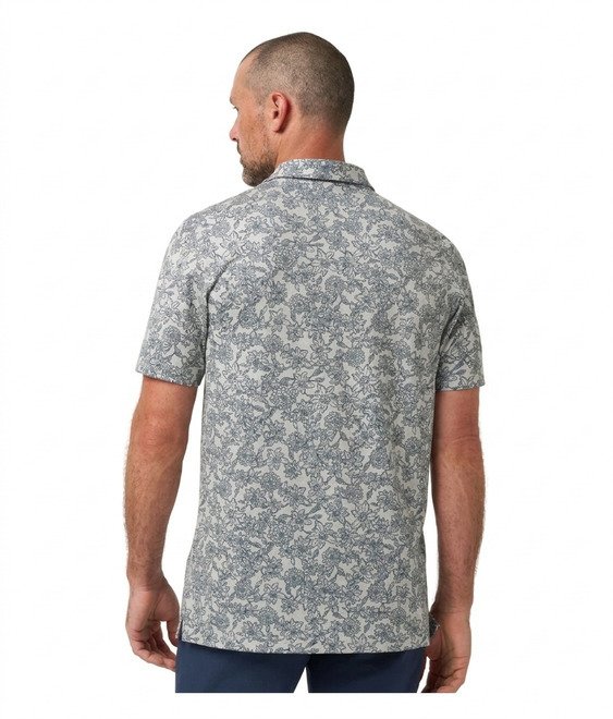 Travis Mathew Featherweight Sunbeam polo de hombre, italian sand