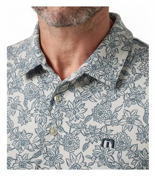 Travis Mathew Featherweight Sunbeam polo de hombre, italian sand