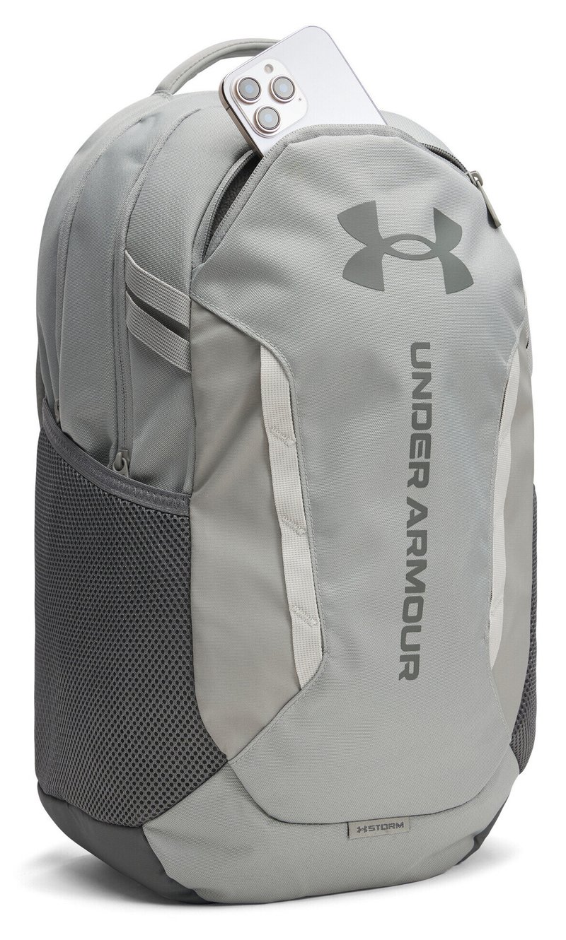Under Armour Hustle 6.0 Backpack unisex mochila, titanium