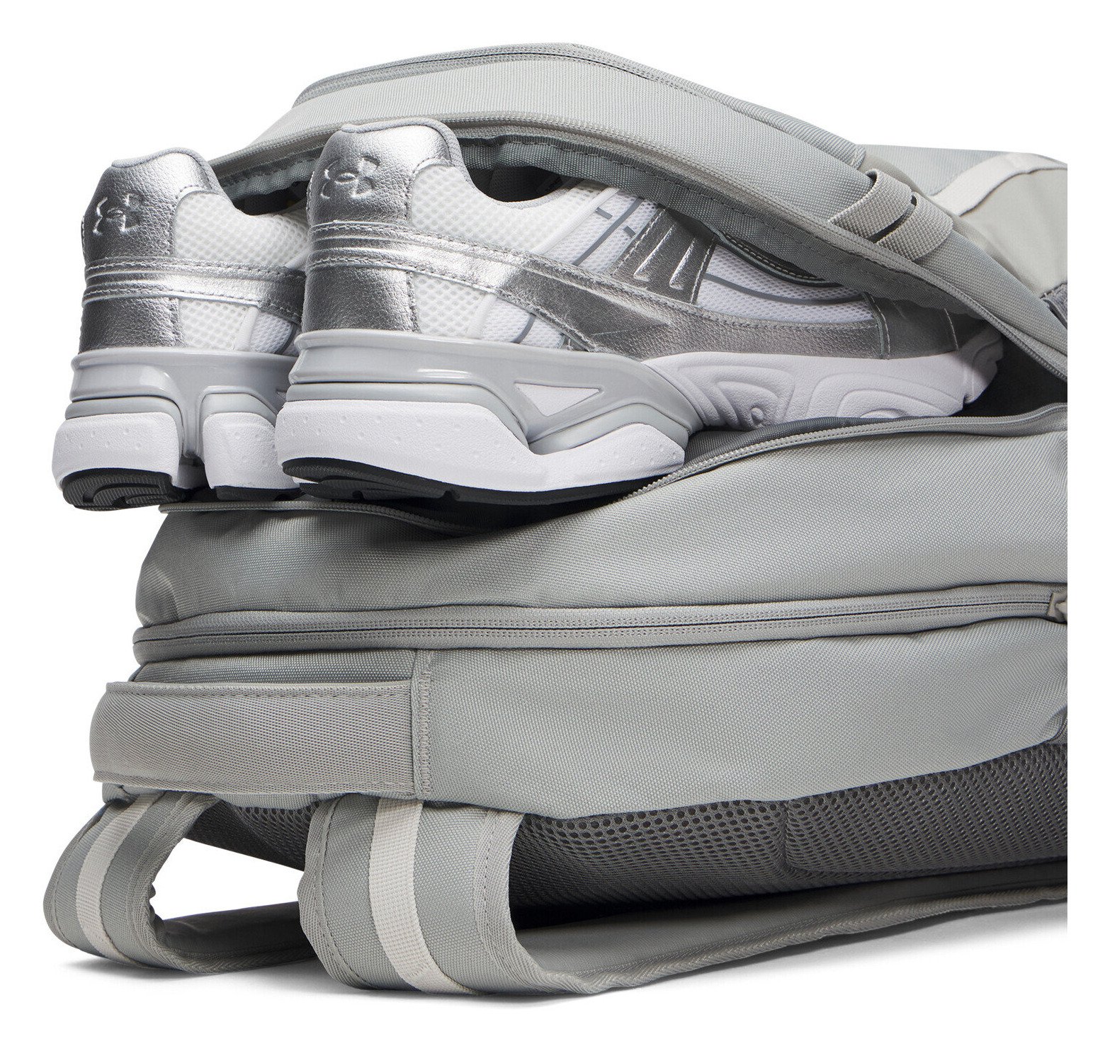 Under Armour Hustle 6.0 Backpack unisex mochila, titanium