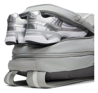 Under Armour Hustle 6.0 Backpack unisex mochila, titanium