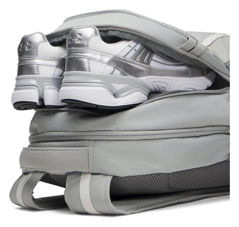 Under Armour Hustle 6.0 Backpack unisex mochila, titanium