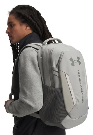 Under Armour Hustle 6.0 Backpack unisex mochila, titanium