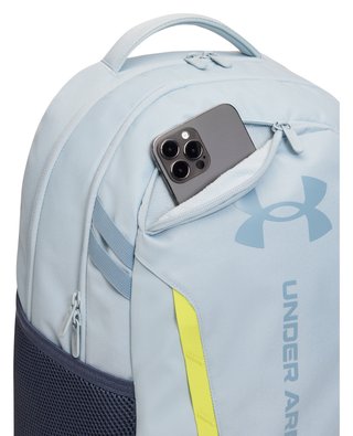 Under Armour Hustle 6.0 Backpack unisex, azul niebla/gris