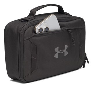 Under Armour Hustle Travel Kit, negro