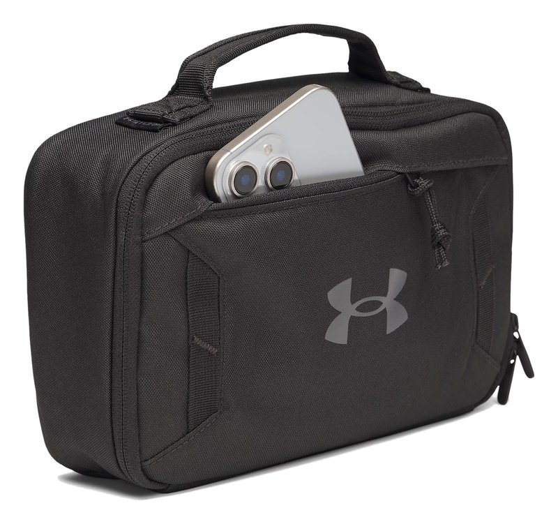 Under Armour Hustle Travel Kit, negro