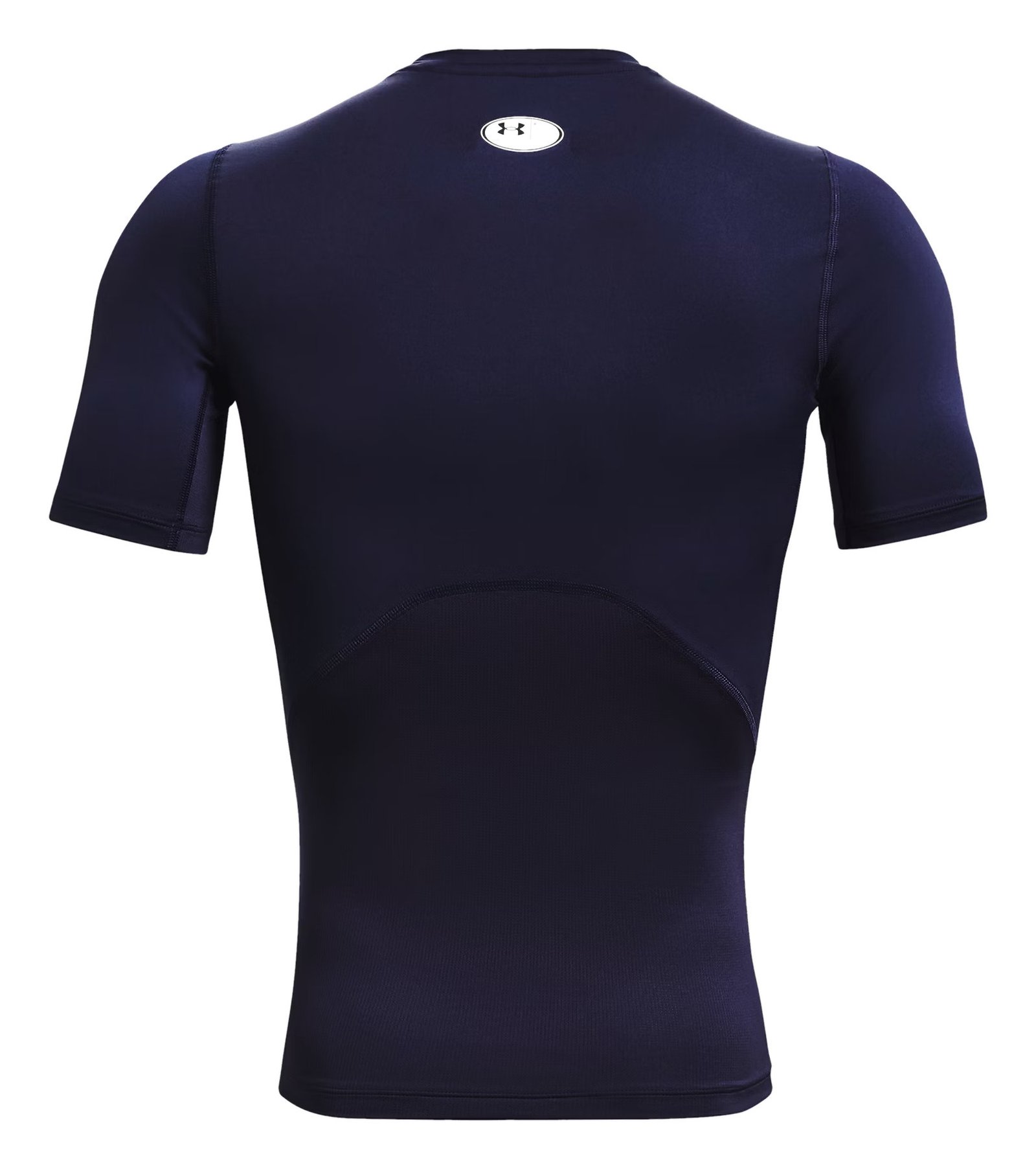 Under Armour HeatGear camiseta de compresión de hombre, midnight navy/blanco