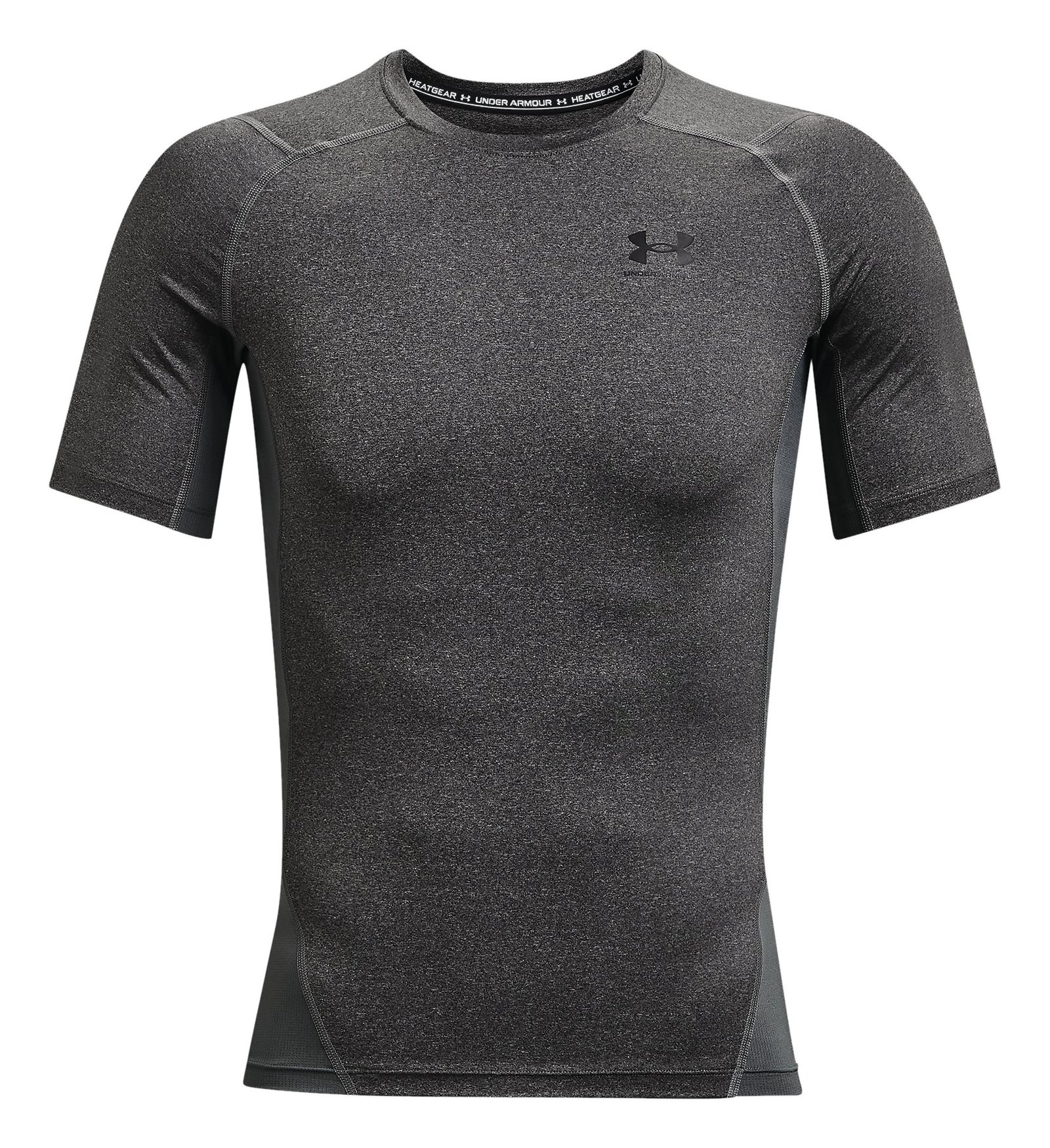 Under Armour HeatGear camiseta de compresión de hombre, carbon heather