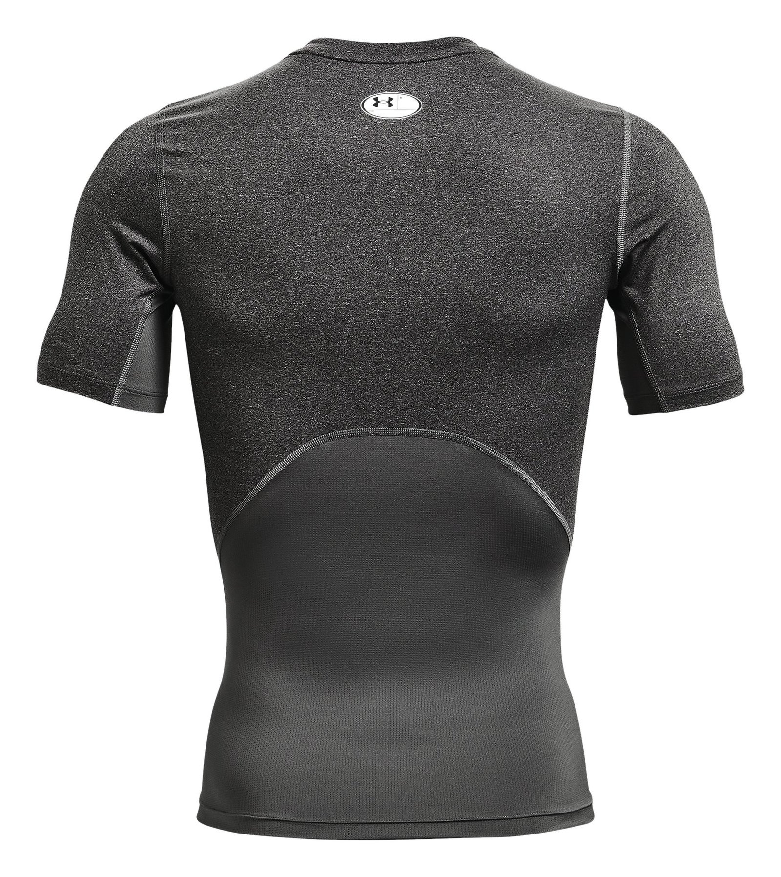 Under Armour HeatGear camiseta de compresión de hombre, carbon heather