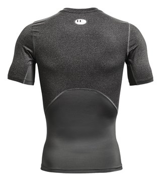 Under Armour HeatGear camiseta de compresión de hombre, carbon heather