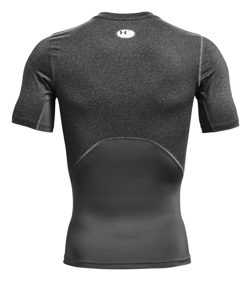Under Armour HeatGear camiseta de compresión de hombre, carbon heather
