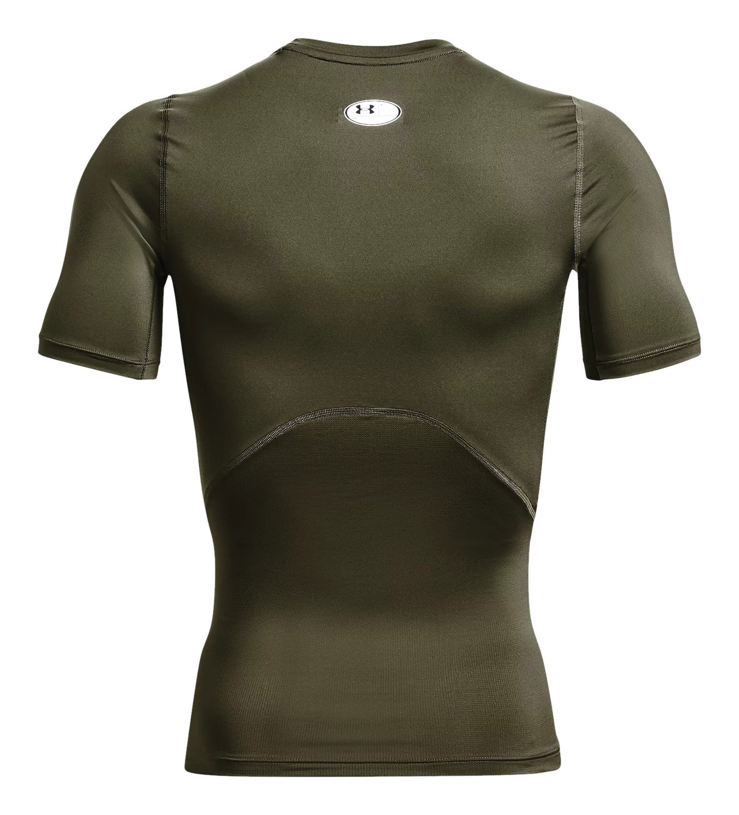 Under Armour HeatGear camiseta de compresión de hombre, marine OD green/blanco