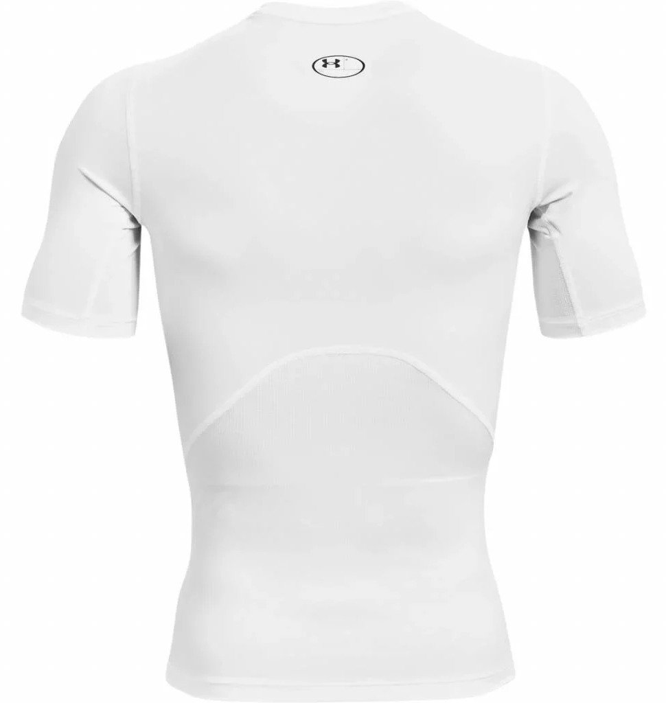 Under Armour HeatGear camiseta de compresión de hombre, blanca