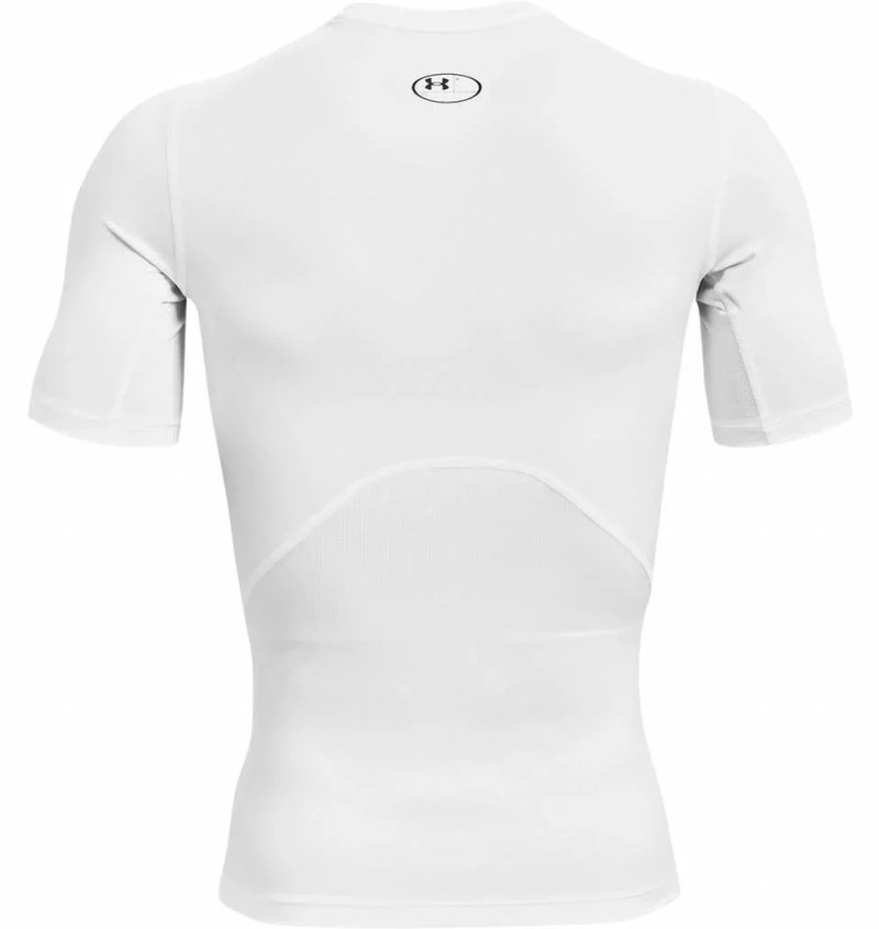 Under Armour HeatGear camiseta de compresión de hombre, blanca