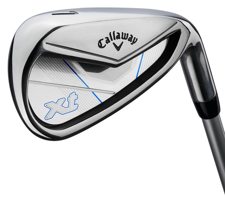 Callaway XT 26 11PC junior set de golf, acero/grafito, azul/blanco