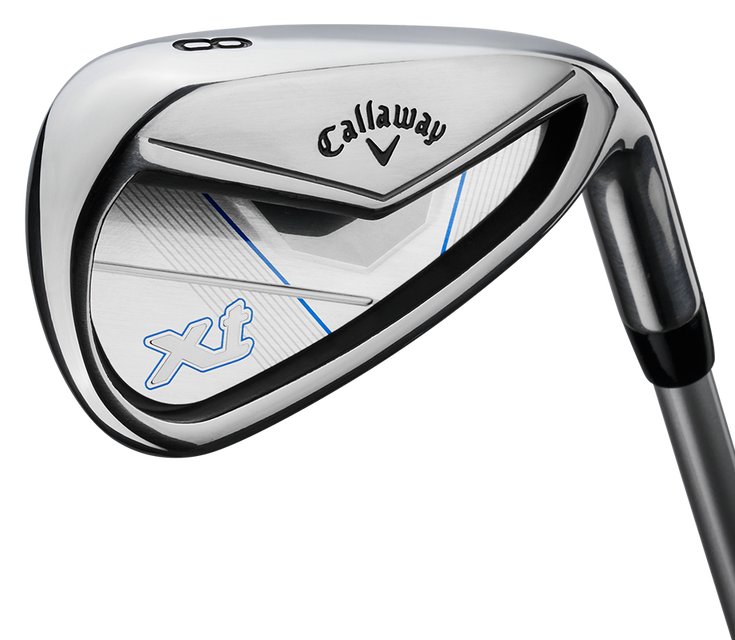 Callaway XT 26 11PC junior set de golf, acero/grafito, azul/blanco