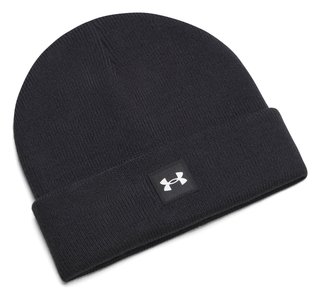 Under Armour Youth Halftime junior gorro de invierno beanie, negro/blanco