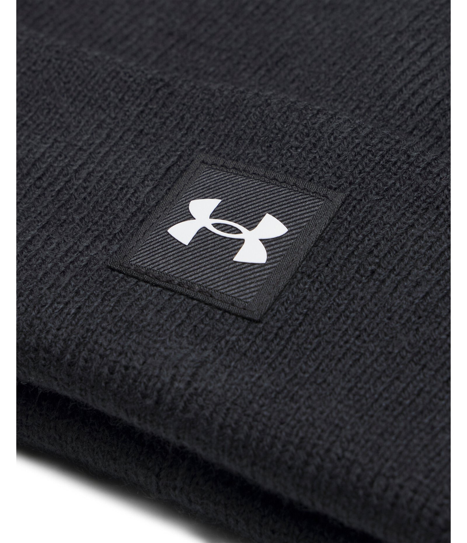 Under Armour Youth Halftime junior gorro de invierno beanie, negro/blanco