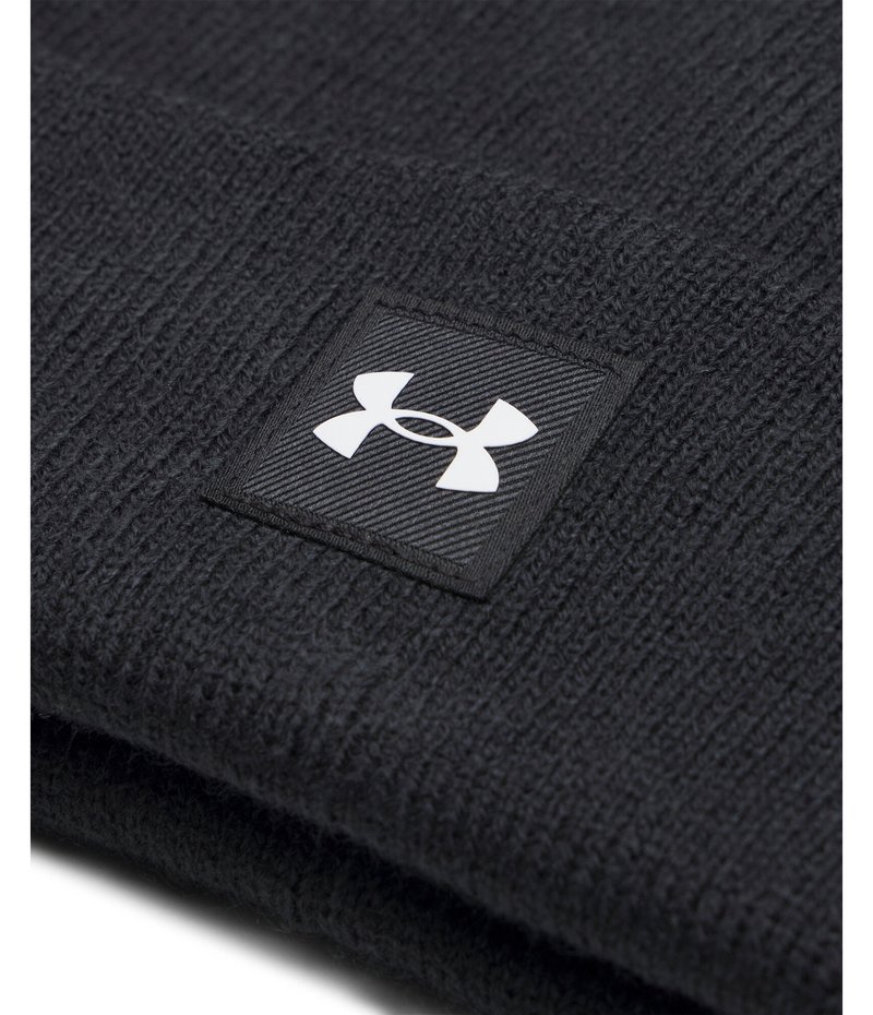 Under Armour Youth Halftime junior gorro de invierno beanie, negro/blanco