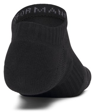 Under Armour Performance Cotton unisex calcetines (3pack), ultimate black/white