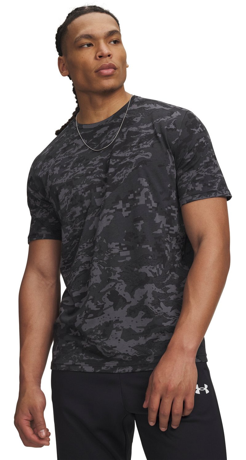 Under Armour ABC Camo SS camiseta de hombre, camo black