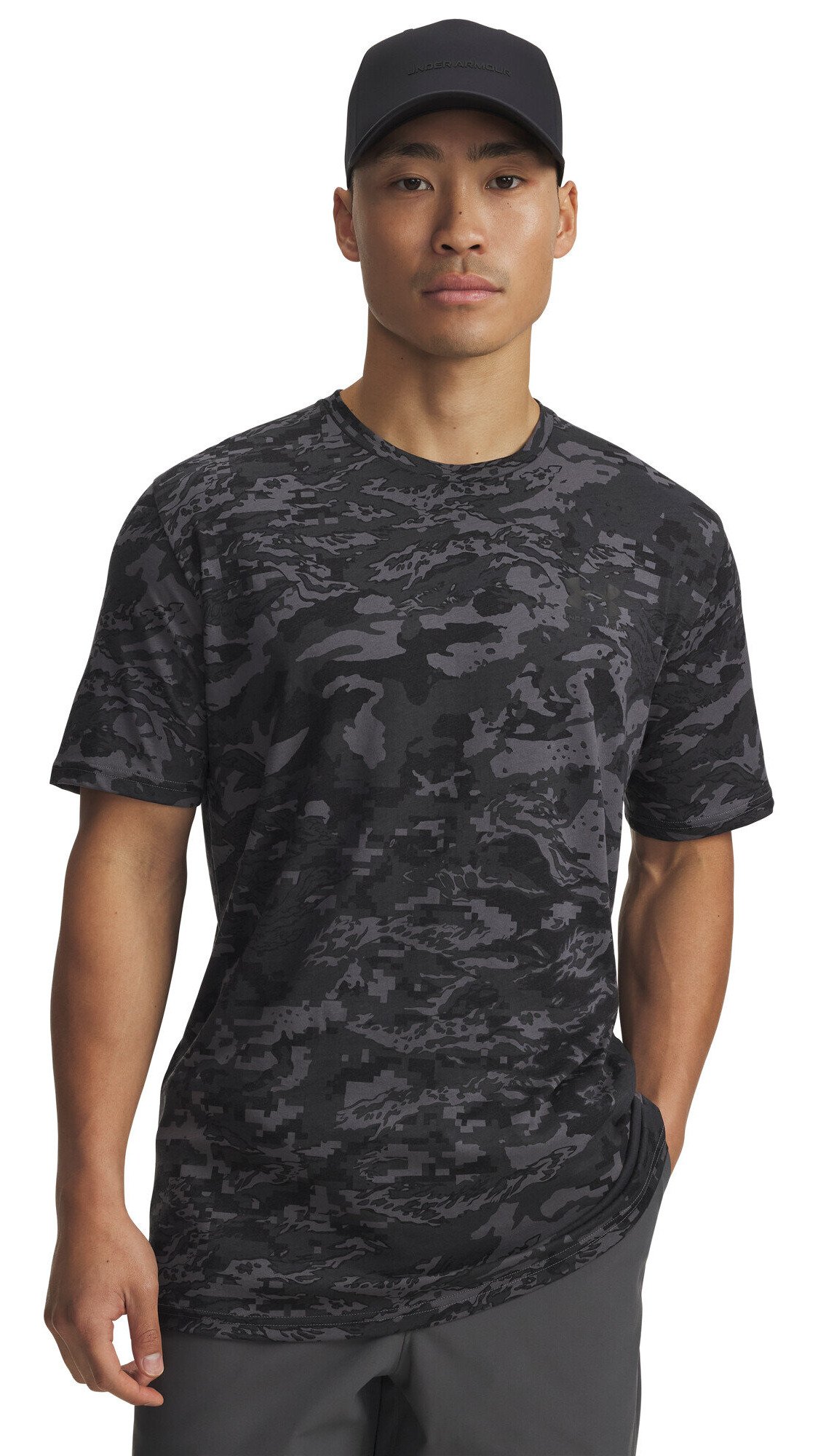 Under Armour ABC Camo SS camiseta de hombre, castlerock