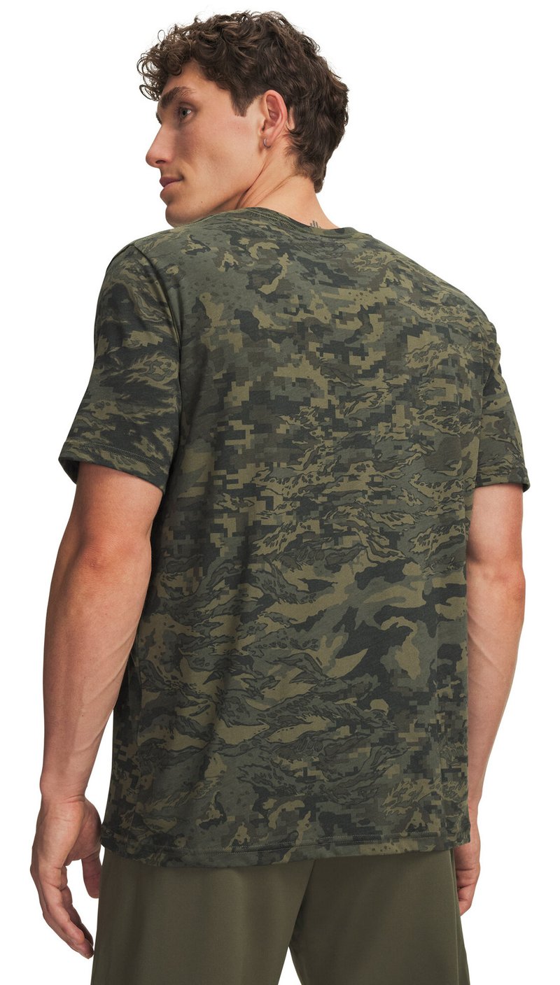 Under Armour ABC Camo SS camiseta de hombre, marine OD green/negro
