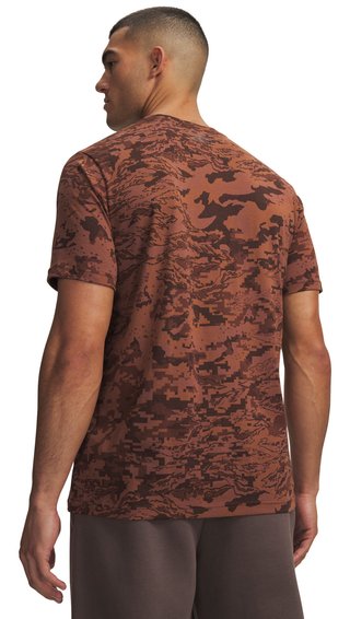 Under Armour ABC Camo SS camiseta de hombre, vintage mocha
