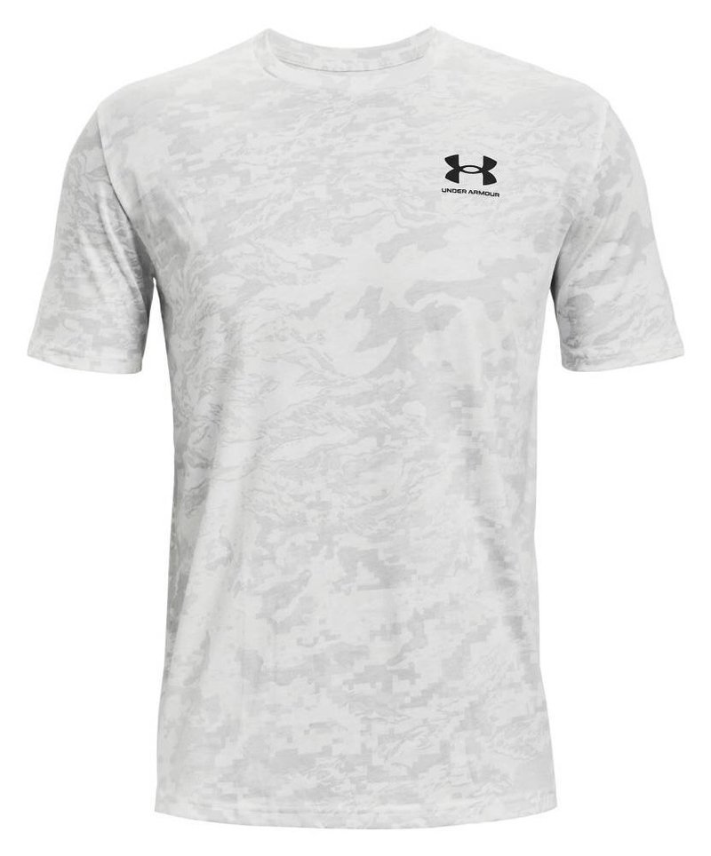 Under Armour ABC Camo SS camiseta de hombre, blanco/negro