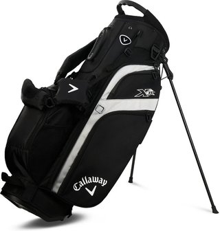 Callaway XR 26 stand bag, negro/plata