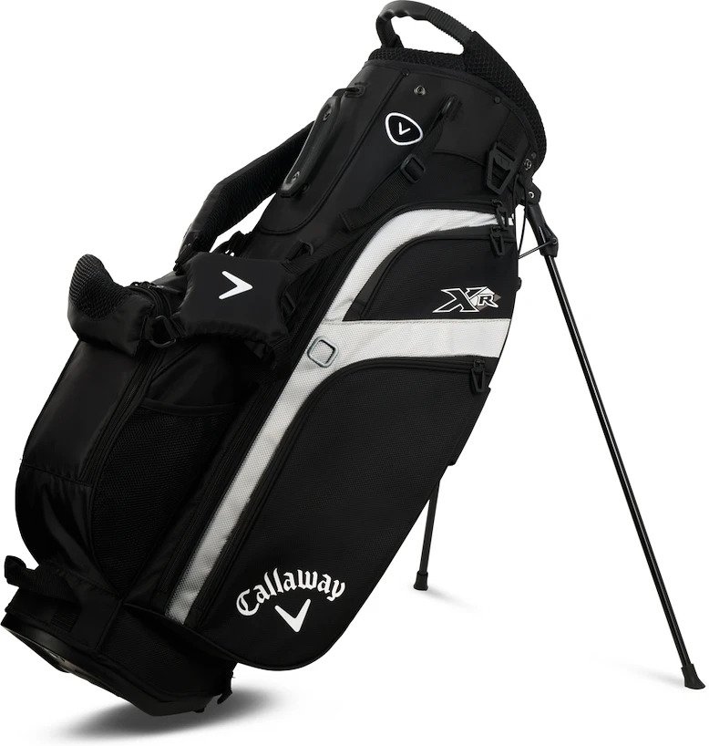 Callaway XR 26 stand bag, negro/plata