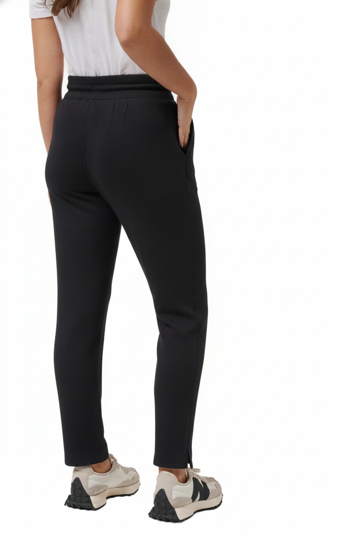 Travis Mathew Skyloft Soft Ankle pantalones de mujer, negro