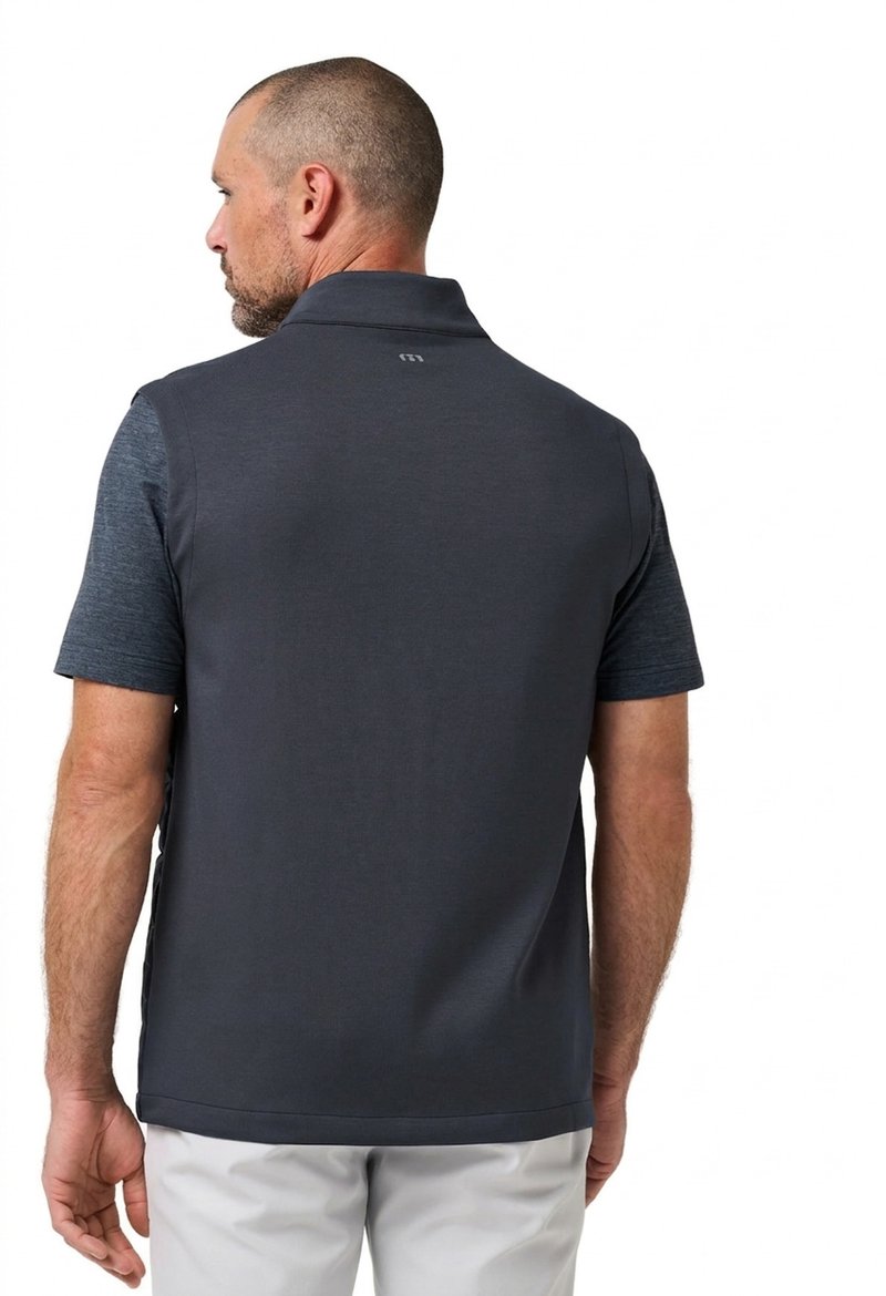 Travis Mathew Point Of Sail chaleco de hombre, mood indigo