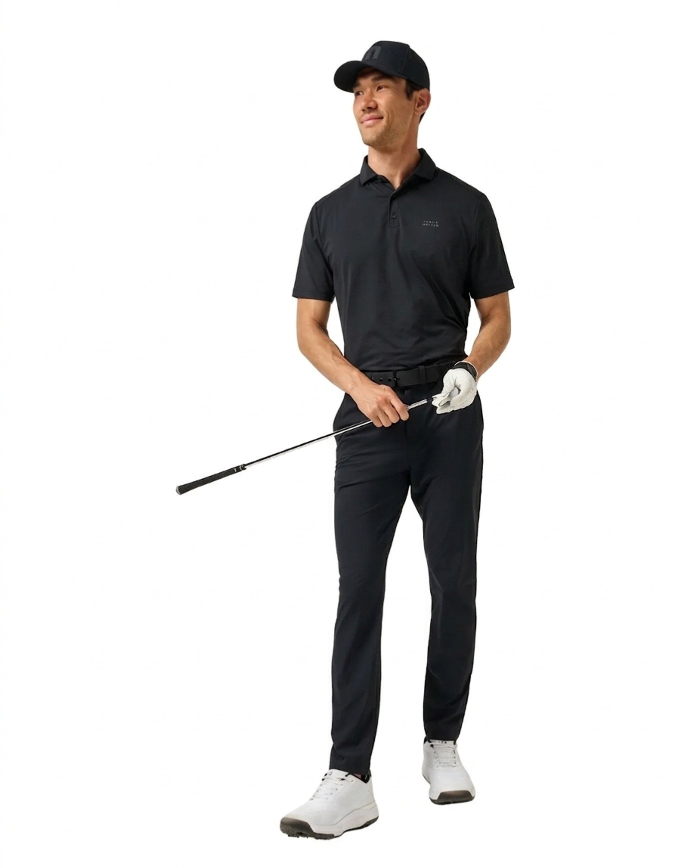 Travis Mathew Hero Hour Golf pantalones de hombre, negro