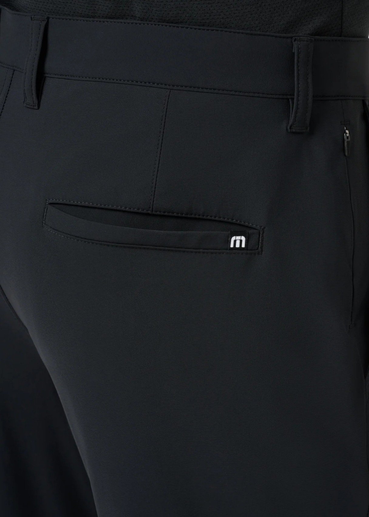 Travis Mathew Hero Hour Golf pantalones de hombre, negro