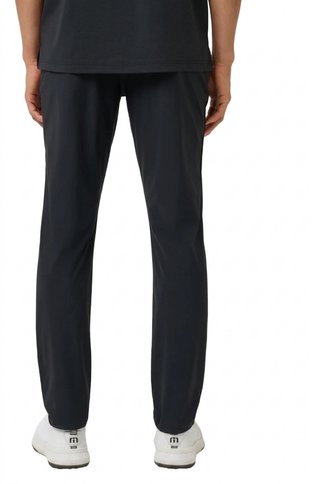 Travis Mathew Hero Hour Golf pantalones de hombre, negro