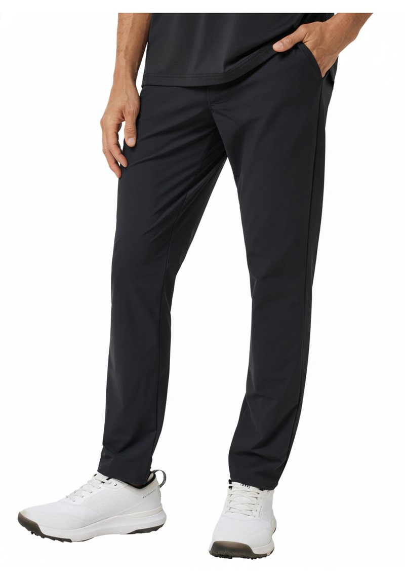 Travis Mathew Hero Hour Golf pantalones de hombre, negro