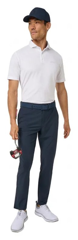 Travis Mathew Hero Hour Golf pantalones de hombre, total eclipse