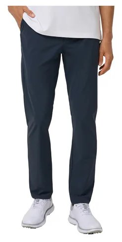 Travis Mathew Hero Hour Golf pantalones de hombre, total eclipse