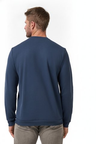 Travis Mathew TM Varsity Club Crew sudadera de hombre, total eclipse